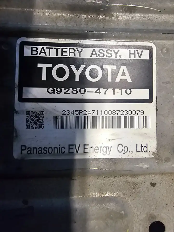 Toyota Prius (XW20) (2003 - 2009) G928047110 Аккумулятор гибридного / электрического автомобиля — фото 5