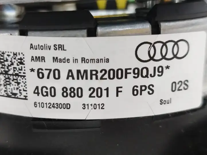 Audi A6 Allroad C7 (2012 - 2014) 4G0880201F Подушка безопасности руля — фото 7