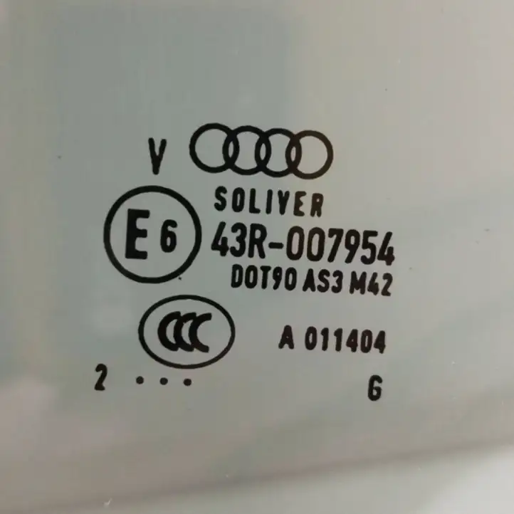Audi A6 Allroad C7 (2012 - 2014) 43R007954 Стекло задней двери — фото 4
