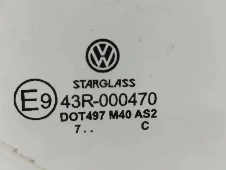 Volkswagen Transporter - Caravelle T5 (2003 - 2009) 43R000470 Стекло двери багажника — фото 4