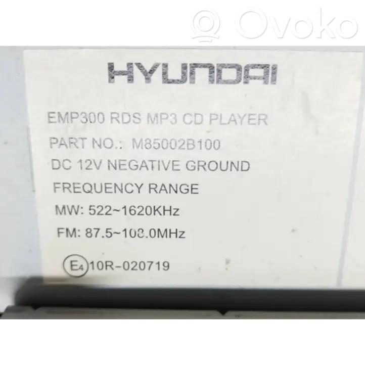 Hyundai Santa Fe (2005 - 2009) M85002B100 Магнитола / мультимедийная система — фото 2