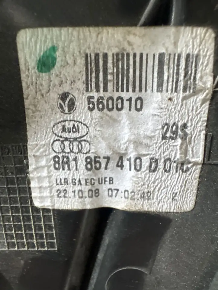 Audi Q5 SQ5 (2008 - 2012) 8R1857410D Боковое зеркало с электроприводом — фото 3