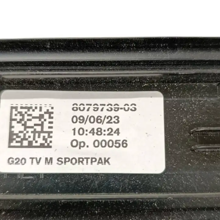 BMW 3 G20 G21 (2019 - ) 8079739 Отделка переднего порога — фото 4