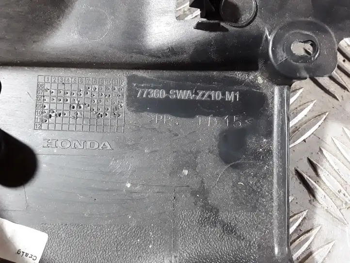 Honda CR-V (2006 - 2009) 77360SWAZZ10M1 Обшивка рулевой колонки — фото 5