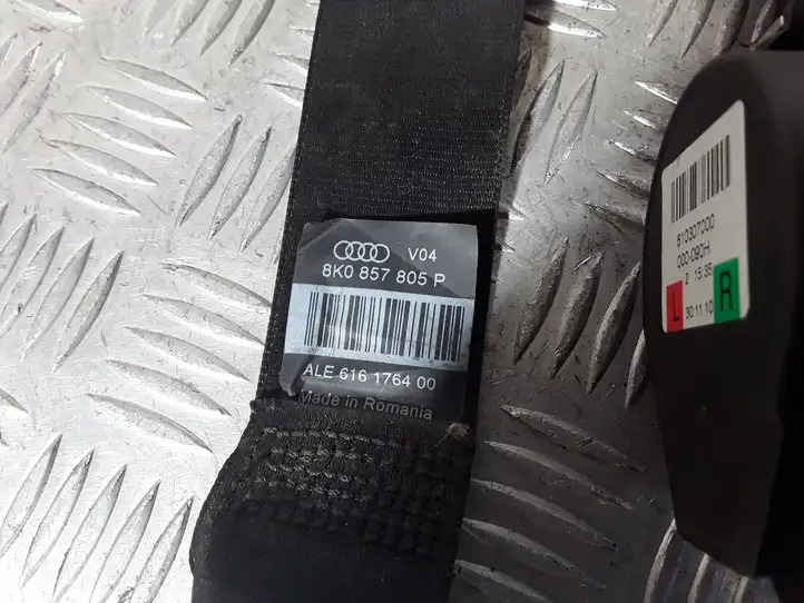 Audi A4 S4 B8 8K (2007 - 2011) 8K0857805P Задний ремень безопасности — фото 4