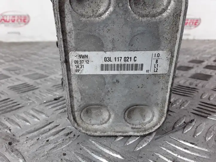 Audi Q5 SQ5 (2008 - 2012) 03L117021C Радиатор масла двигателя — фото 5