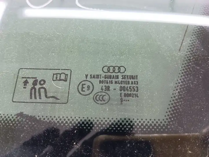 Audi Q5 SQ5 (2017 - ) 43R004553 Заднее боковое стекло — фото 6