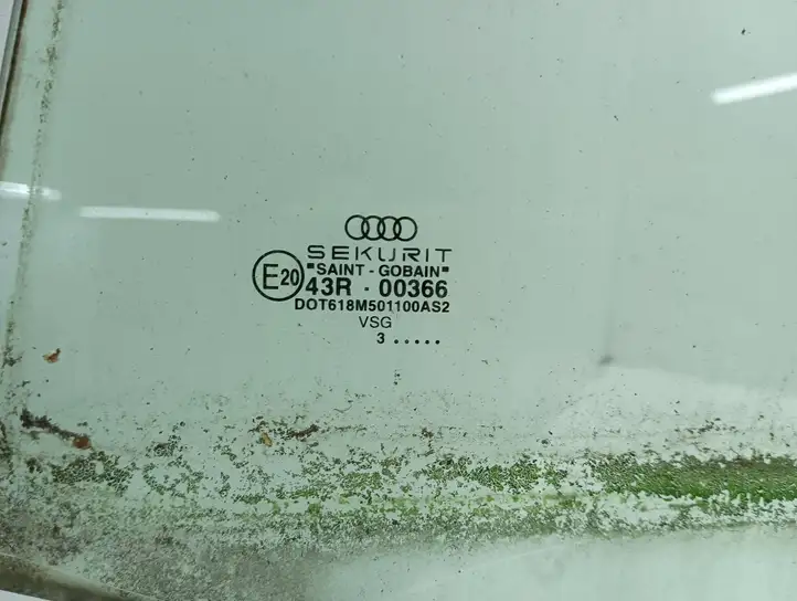 Audi A8 S8 D3 4E (2002 - 2005) 43R00366 Стекло задней двери — фото 6