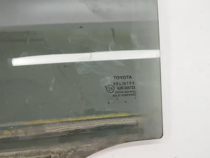 Toyota Avensis T250 (2003 - 2006) 43r006723 Стекло задней двери — фото 4