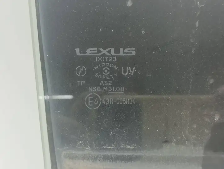 Lexus IS 220D-250-350 (2005 - 2010) 43R005834 Стекло задней двери — фото 6