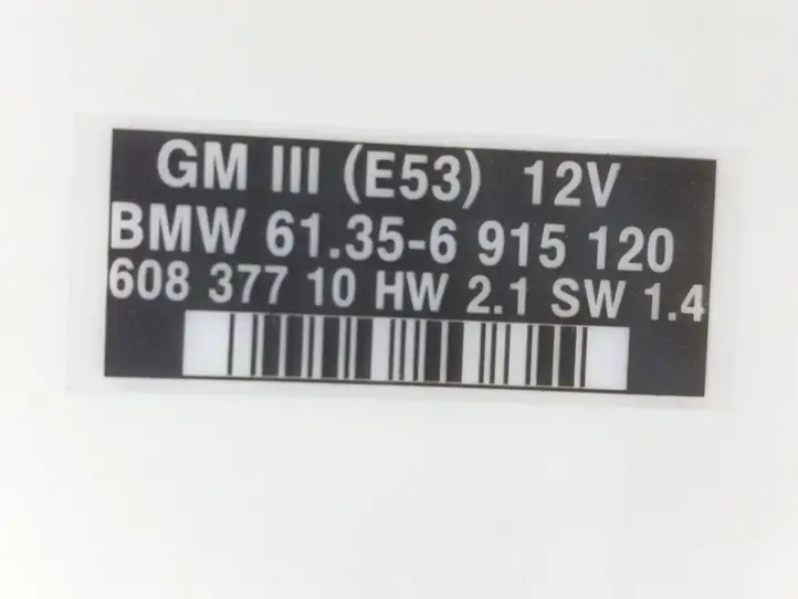 BMW X5 E53 (1999 - 2006) 6915120 Модуль комфорта — фото 6