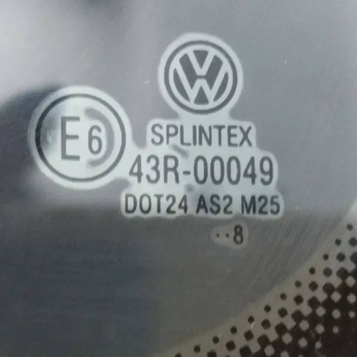 Volkswagen Transporter - Caravelle T5 (2003 - 2009) 43R00049 Стекло задней двери — фото 8