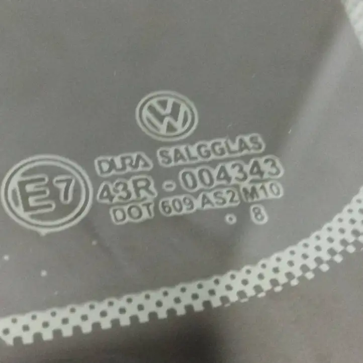 Volkswagen Transporter - Caravelle T5 (2003 - 2009) 43R004343 Боковое стекло в середине кузова — фото 2
