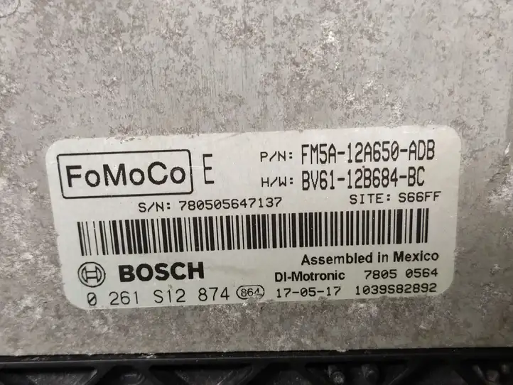 Ford Focus (2015 - 2019) FM5A12A650ADB Блок управления двигателем (ECU) — фото 2
