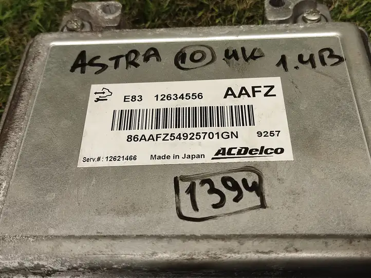 Opel Astra J (2009 - 2012) 12634556 Блок управления двигателем (ECU) — фото 2