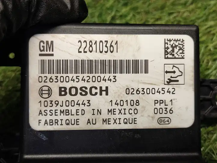 Opel Zafira C (2014 - 2016) 22810361 Блок управления парктрониками — фото 2