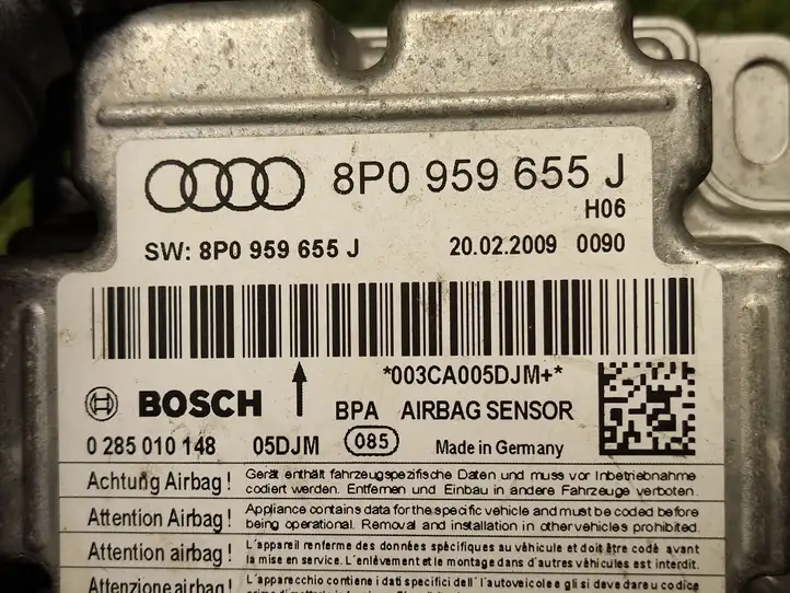 Audi A3/S3 8P (2008 - 2013) 8P0959655J Блок управления SRS — фото 2