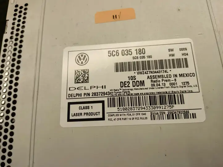 Volkswagen Jetta VI (2011 - 2018) 5C6035180 Магнитола / мультимедийная система — фото 5