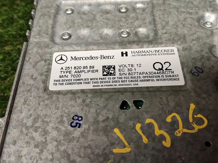 Mercedes-Benz ML W164 (2005 - 2011) A2518209589 Усилитель звука — фото 6