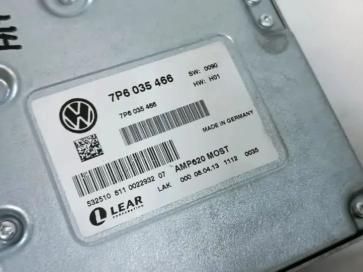 Volkswagen Touareg II (2010 - 2018) 1Q0035454D Комплект аудиосистемы — фото 13