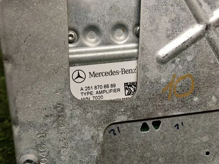 Mercedes-Benz ML W164 (2005 - 2011) A2518706689 Усилитель звука — фото 4