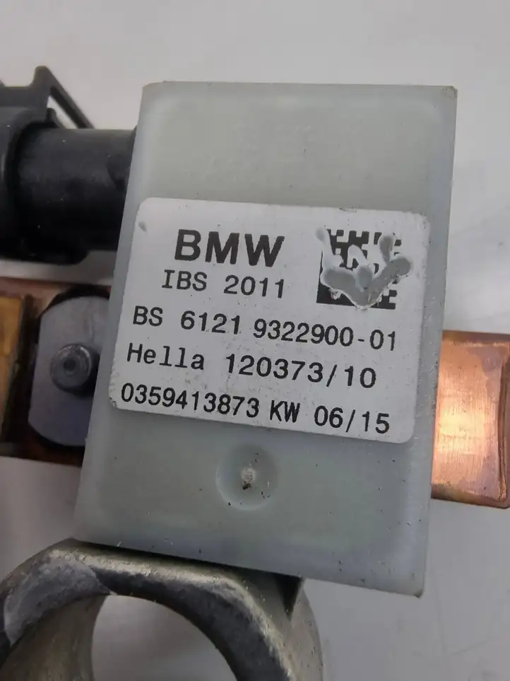 BMW 3 F30 F35 F31 (2012 - 2018) 9322900 Минусовой провод аккумулятора — фото 3
