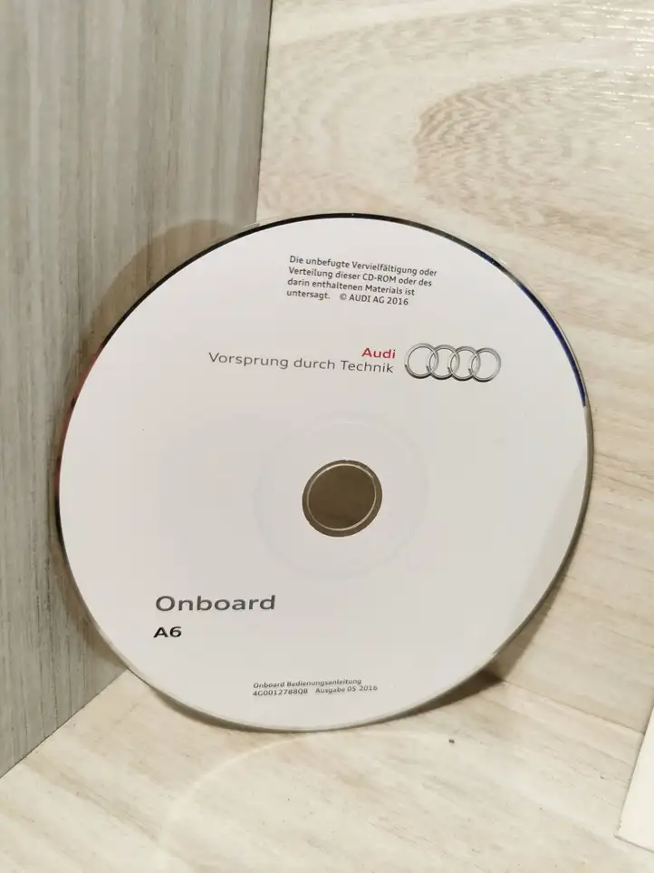 Audi A7 S7 4G (2014 - 2018) 4G0012788QB Навигационные карты CD/DVD — фото 2