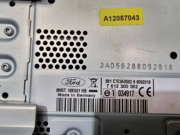 Ford C-MAX I (2007 - 2010) 8M5T18K931HB Магнитола / мультимедийная система — фото 9
