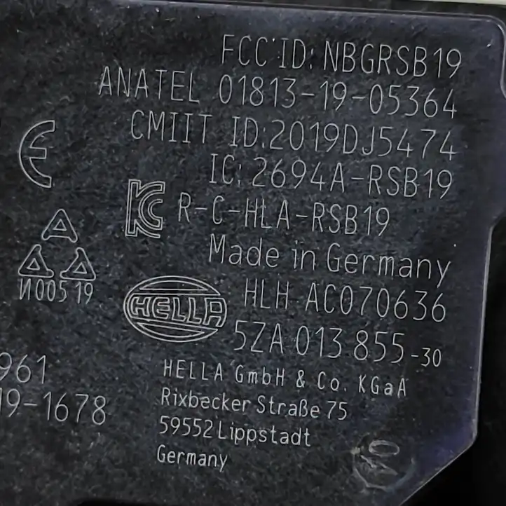Volkswagen ID.4 (2020 - ) 5WA962133D Антенна бесключевого доступа — фото 7