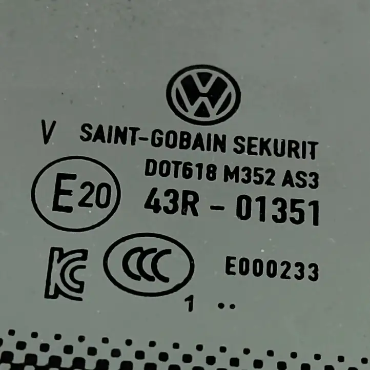 Volkswagen ID.4 (2020 - ) 11A845041 Заднее боковое стекло — фото 5