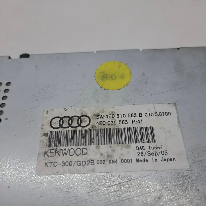 Audi A6 S6 C6 4F (2004 - 2008) 4E0035563 Магнитола / мультимедийная система — фото 5