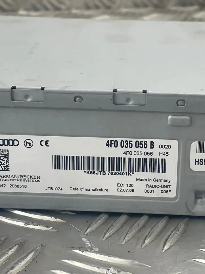 Audi Q7 4L (2009 - 2015) 4F0035056B Контроллер мультимедийной системы — фото 5