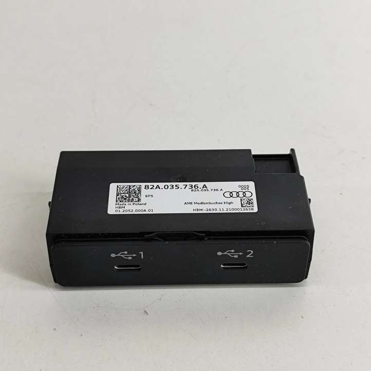 82A035736A Audi A3 8Y USB jungtis