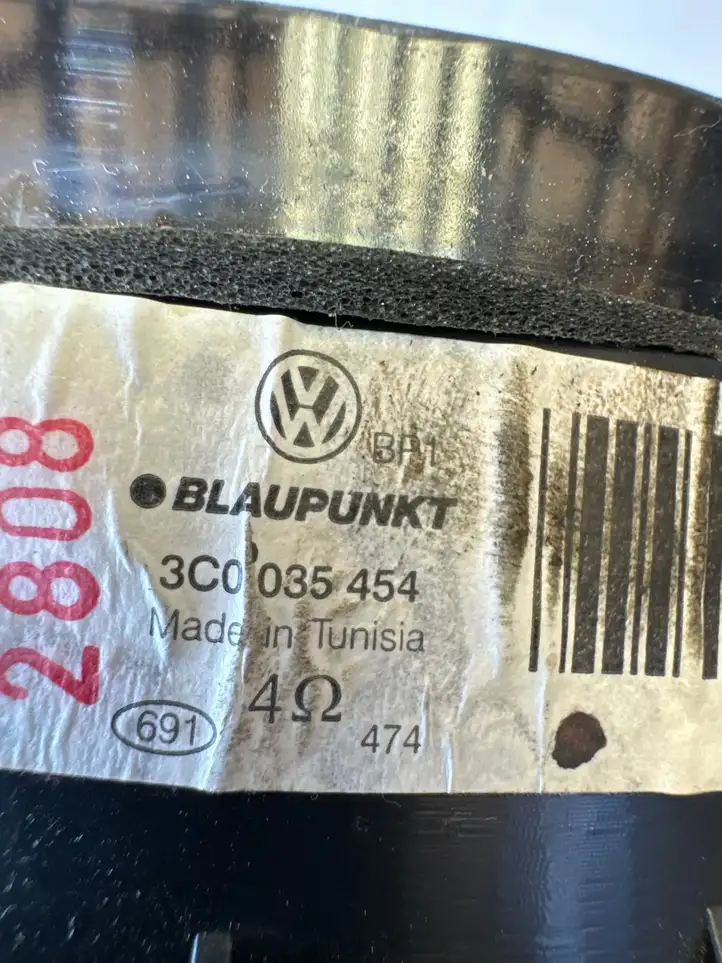 Volkswagen PASSAT B6 (2005 - 2010) 3C0035454 Динамики передних дверей — фото 3