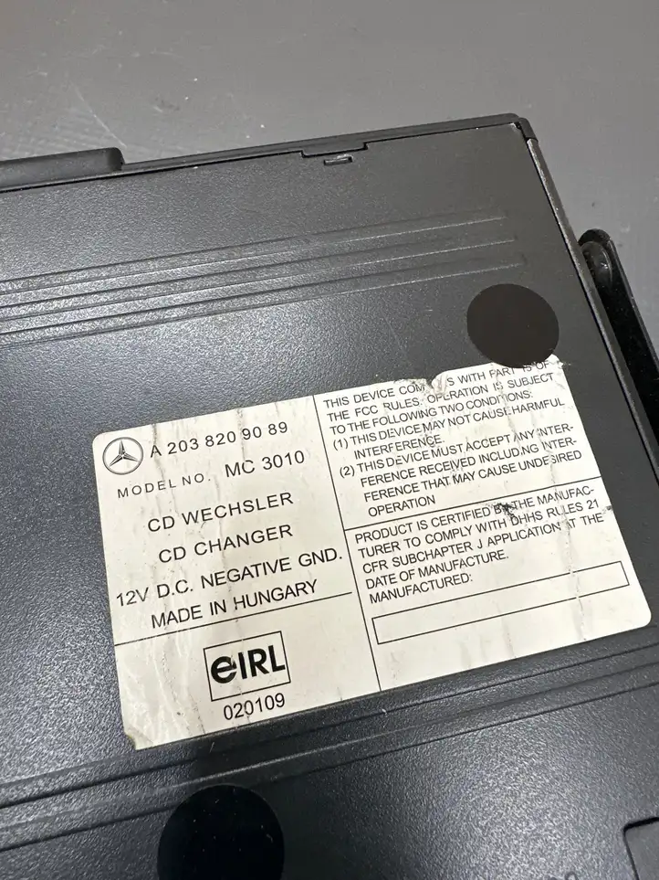 Mercedes-Benz G W461 463 (1989 - 2017) A2038209089 CD/DVD чейнджер — фото 4