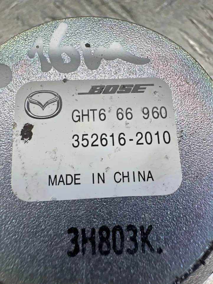 Mazda 6 (2015 - 2018) 3526162010 Динамики задних дверей — фото 3