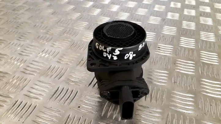 Volkswagen Golf V (2003 - 2009) 038906461B Датчик массового расхода воздуха — фото 1