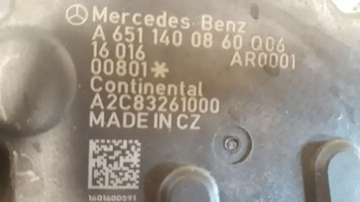 Mercedes-Benz Sprinter W906 (2006 - 2018) A6511400860 Охладитель клапана EGR — фото 3