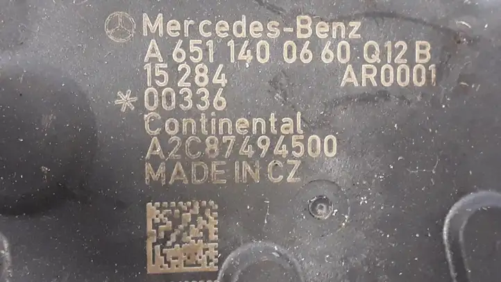 Mercedes-Benz Sprinter W906 (2006 - 2018) A6511400660 Охладитель клапана EGR — фото 5