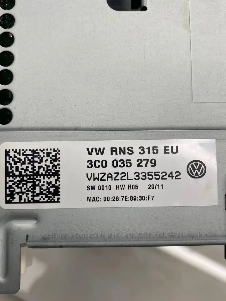Volkswagen Touran II (2010 - 2016) 3C0035279 Магнитола / мультимедийная система — фото 8