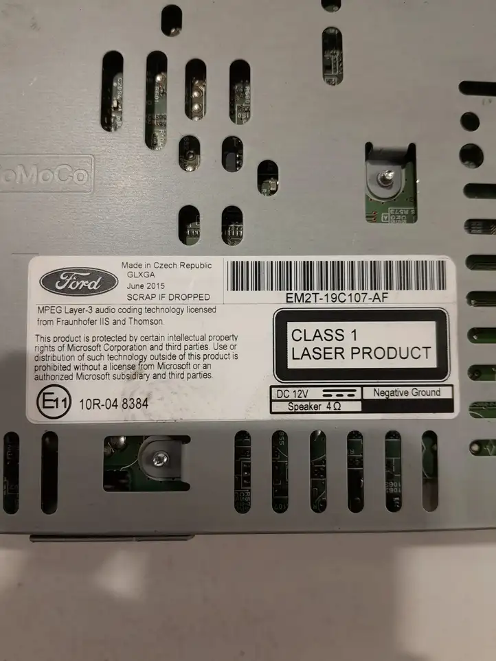 Ford S-MAX (2015 - ) 10R048384 Магнитола / мультимедийная система — фото 7