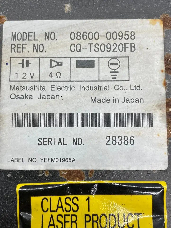 Toyota Land Cruiser (J120) (2002 - 2009) 0860000958 Магнитола / мультимедийная система — фото 7
