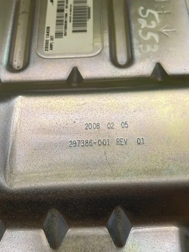 Nissan Murano Z51 (2009 - 2016) 280601AK0B Усилитель звука — фото 2