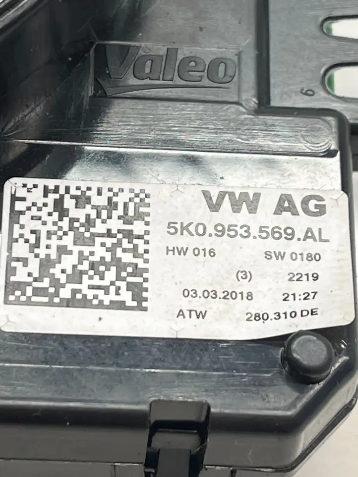 Volkswagen Sharan (2010 - 2015) 5K0953569AL Контактное кольцо SRS — фото 7