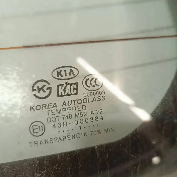 Kia Sorento (2002 - 2006) DOT748M52AS2 Открывающееся стекло крышки багажника — фото 3
