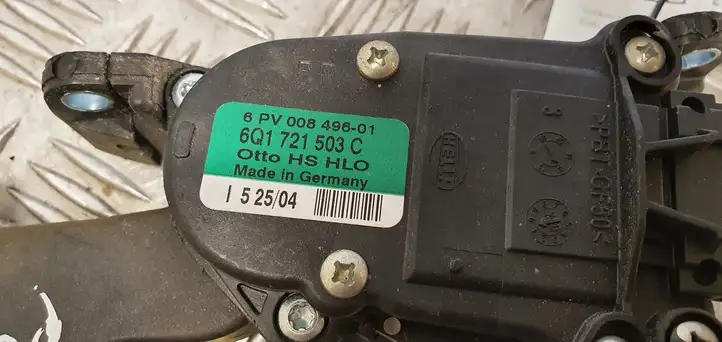 Volkswagen Polo (2001 - 2005) 6Q1721503C Педаль акселератора — фото 3