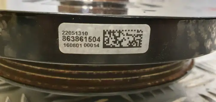 BMW 3 F30 F35 F31 (2012 - 2018) 22051310 Шкив коленчатого вала — фото 6