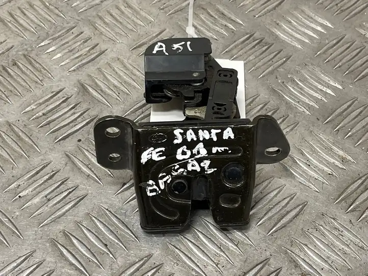 Hyundai Santa Fe (2000 - 2005) 812302D000 Замок крышки багажника — фото 1