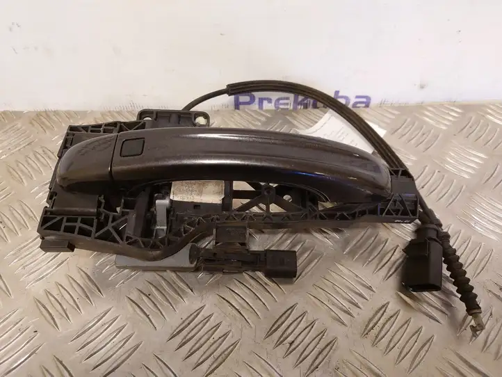 Audi Q7 4L (2005 - 2009) 4L0837205B Наружная ручка задней двери — фото 6