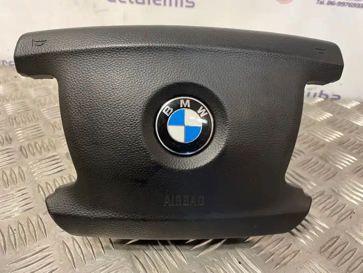 BMW 7 E65 E66 (2001 - 2008) 604358900 Подушка безопасности руля — фото 5